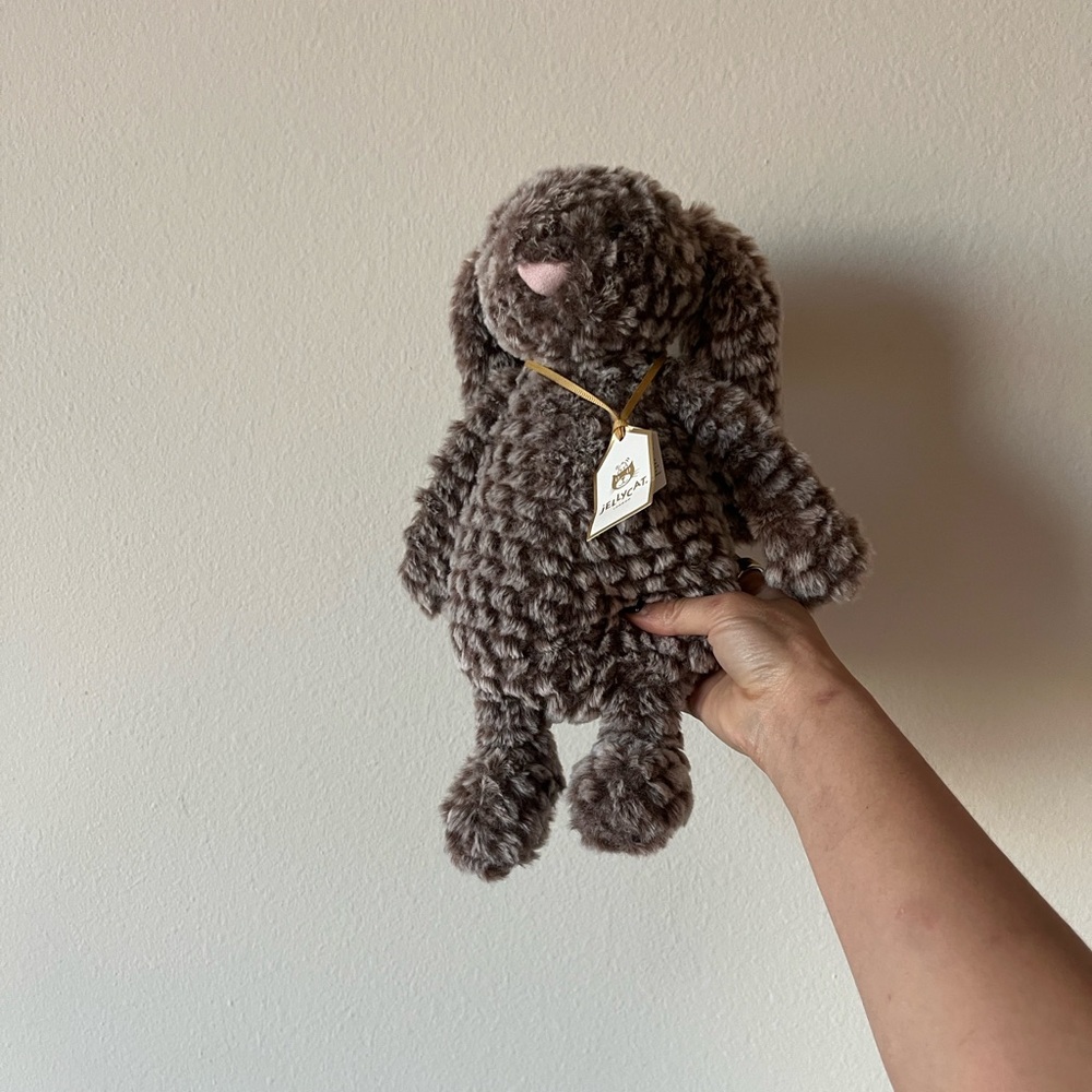 Jellycat official bashful luxe bunny pine BNWT